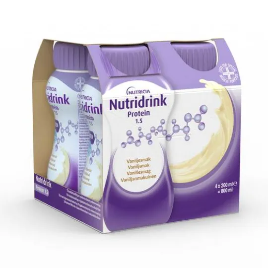 Nutridrink Protein Vanilj 4 x 200 ml