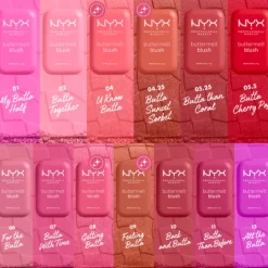 NYX Professional Makeup Buttermelt Blush 05.25 Butta Than Coral 5 g
