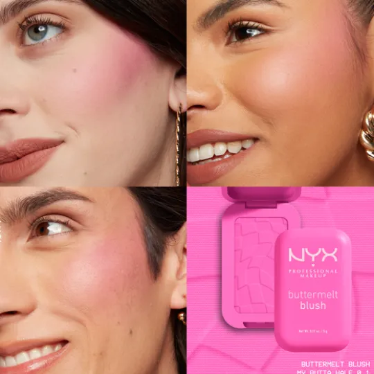 NYX Professional Makeup Buttermelt Blush 01 My Butta Half 5 g