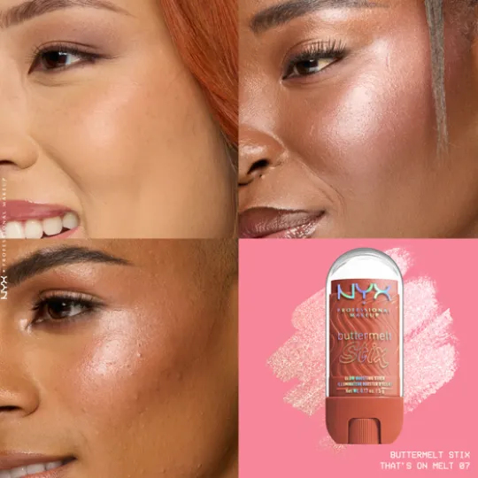 NYX Professional Makeup Buttermelt Glaze Highlighter Stix 07 That's On Melt 8 ml