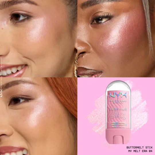 NYX Professional Makeup Buttermelt Glaze Highlighter Stix 04 My Melt Era 8 ml