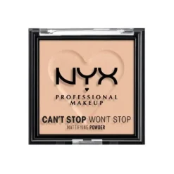 NYX Professional Makeup Can’t Stop Won’t Stop Mattifying Powder 03 Light Medium 6 g