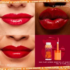 NYX Professional Makeup Duck Plump Lip Lacquer 14 Hall of Flame 7 ml