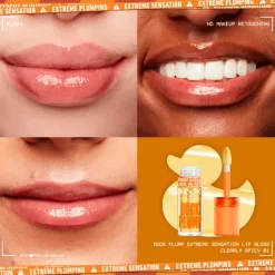 NYX Professional Makeup Duck Plump Lip Lacquer 01 Clearly Spicy 7 ml