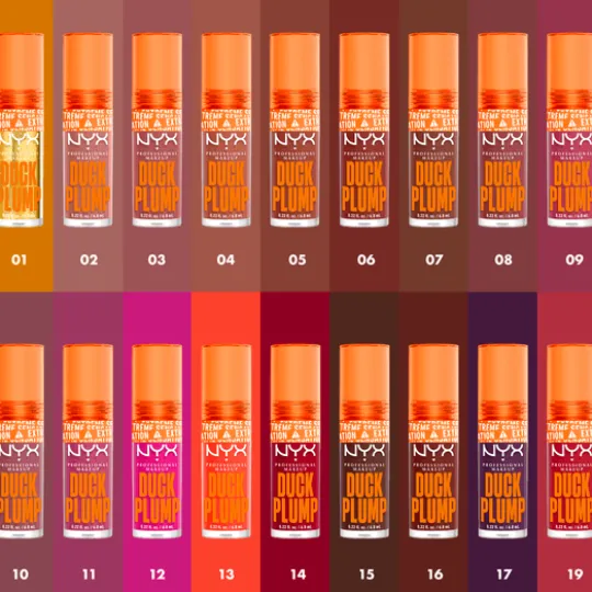 NYX Professional Makeup Duck Plump Lip Lacquer 01 Clearly Spicy 7 ml
