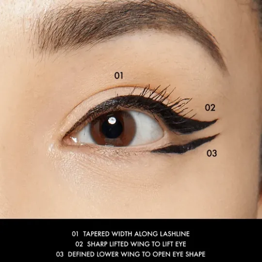 NYX Professional Makeup Epic Ink Waterproof Liquid Eyeliner 03 Dark Chocolate 1 ml