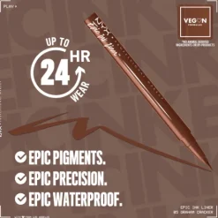NYX Professional Makeup Epic Ink Waterproof Liquid Eyeliner 05 Graham Cracker 1 ml