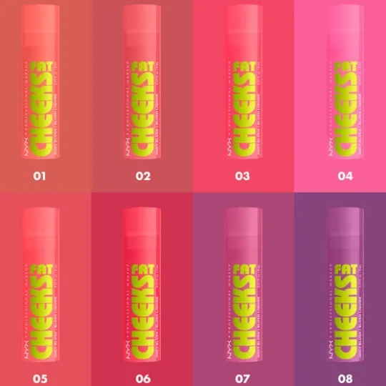 NYX Professional Makeup Fat Cheeks Blush 6 Bouncin Berry 8 ml