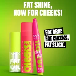 NYX Professional Makeup Fat Cheeks Blush 6 Bouncin Berry 8 ml