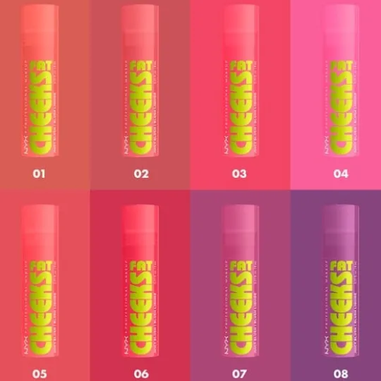 NYX Professional Makeup Fat Cheeks Blush 5 Peach Plunge 8 ml