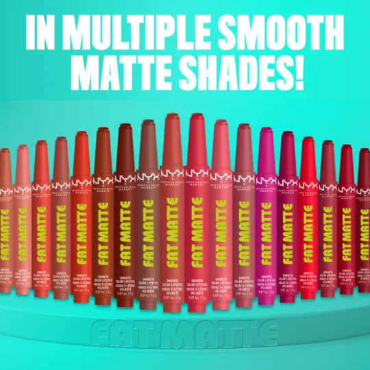 NYX Professional Makeup Fat Matte Slick Click Lip Balm 10 Flamingo Feather 8 ml
