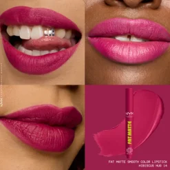 NYX Professional Makeup Fat Matte Slick Click Lip Balm 14 Hibiscus Hug 8 ml