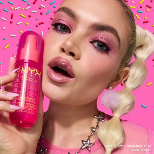 NYX Professional Makeup Fat Oil Body Fragrance Mist Suga Baddie 80 ml