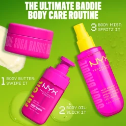 NYX Professional Makeup Fat Oil Body Fragrance Mist Suga Baddie 80 ml