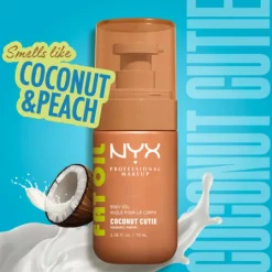 NYX Professional Makeup Fat Oil Body Oil Coconut Cutie 70 ml