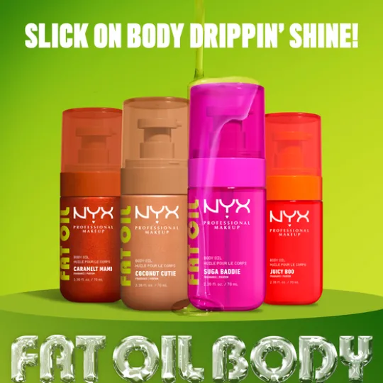 NYX Professional Makeup Fat Oil Body Oil Coconut Cutie 70 ml