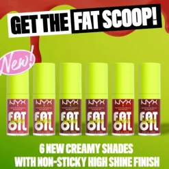 NYX Professional Makeup Fat Oil Lip Drip 14 Inside Scoop 4,8 ml