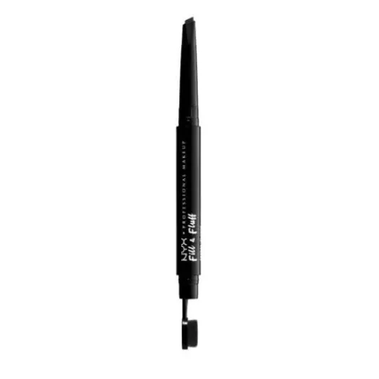 NYX Professional Makeup Fill & Fluff Eyebrow Pomade Pencil 08 Black 0,2 g