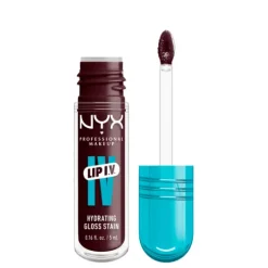 NYX Professional Makeup Lip I.V. Hydrating Gloss Stain läppglans 14 Mauve N Moist! 5 ml