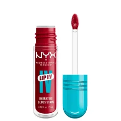 NYX Professional Makeup Lip I.V. Hydrating Gloss Stain läppglans 11 Red-Y. Set. Wet! 5 ml