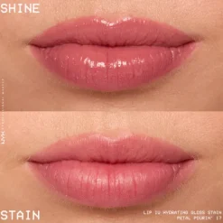 NYX Professional Makeup Lip I.V. Hydrating Gloss Stain Lip gloss 17 Petal Pourin 5 ml