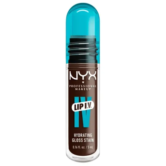 NYX Professional Makeup Lip I.V. Hydrating Gloss Stain läppglans 06 Espresso Soak 5 ml