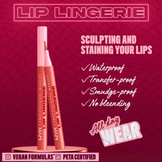 NYX Professional Makeup Lip Lingerie Liner Stain 09 Send Nudes 1 ml