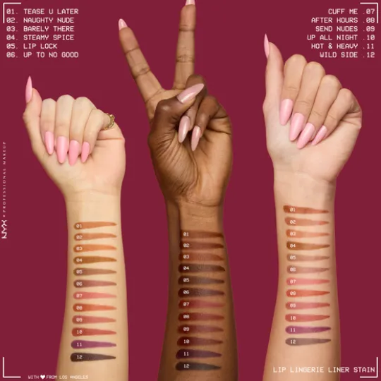 NYX Professional Makeup Lip Lingerie Liner Stain 09 Send Nudes 1 ml