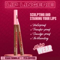 NYX Professional Makeup Lip Lingerie Liner Stain 06 Up To No Good 1 ml