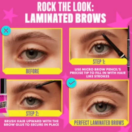 NYX Professional Makeup Micro Brow Pencil 8 Black