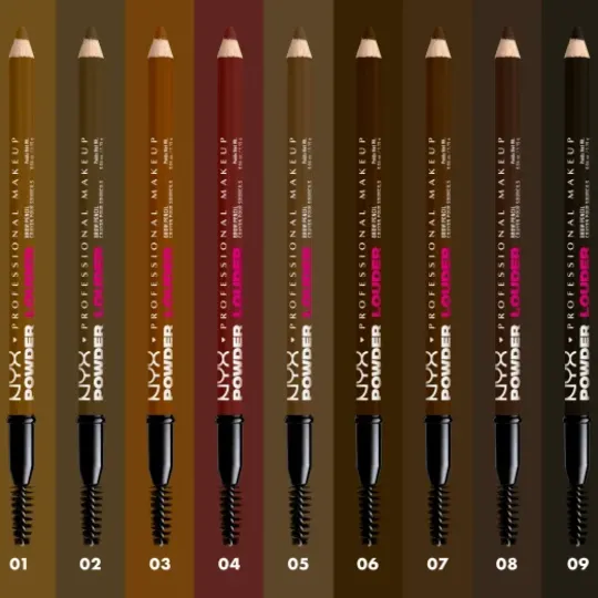 NYX Professional Makeup Powder Louder Brow Pen 07 Espresso