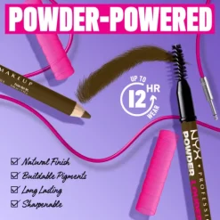 NYX Professional Makeup Powder Louder Brow Pen 02 Taupe
