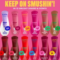 NYX Professional Makeup Smushy Matte Lip Balm 2 Swipe Sesh 8 ml
