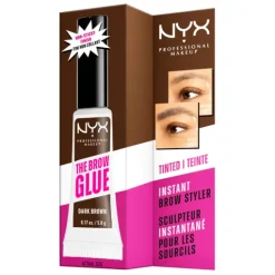 NYX Professional Makeup The Brow Glue Instant Brow Styler 04 Dark Brown 5 g