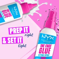 NYX Professional Makeup The Face Glue Setting Spray 60 ml