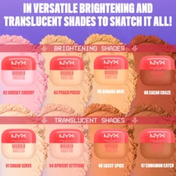 NYX Professional Makeup Wonder Snatch Löspuder 03 Peach Posse 6 g