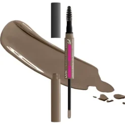 NYX Professional Makeup Zero To Brow Longwear Brow Gel 05 Ash Brown