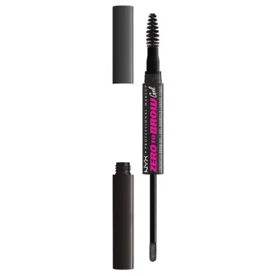 NYX Professional Makeup Zero To Brow Longwear Brow Gel 08 Black