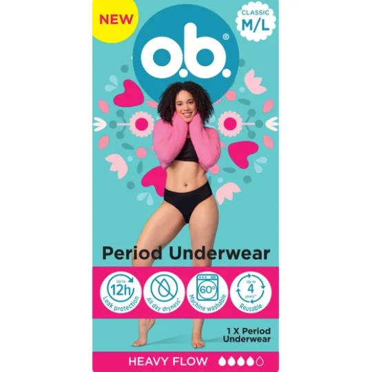 O.b Period Pants M/L 1-pack