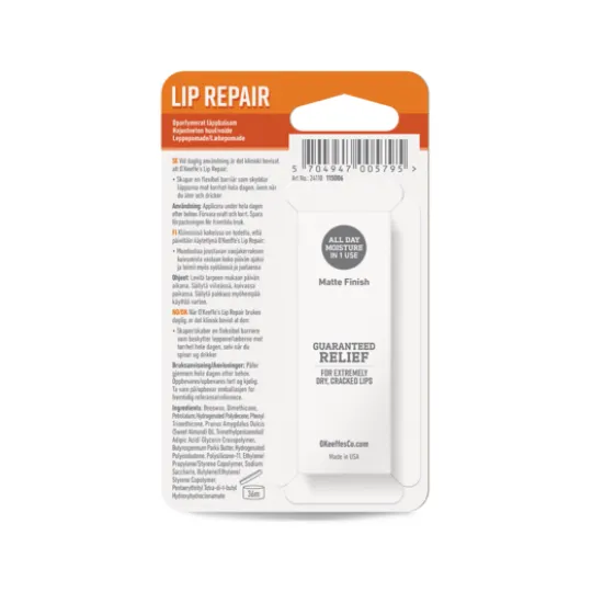 O'Keeffe's Lip Repair Stick Unscented 4,2 g