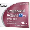 Omeprazol Actavis, enterokapsel, hård 20 mg 14 st
