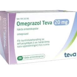Omeprazol Teva enterokapsel hård 20 mg 28 st