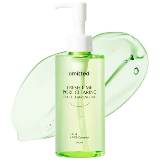 Omitted Fresh Lime Pore Clearing Deep Cleansing Oil 200 ml