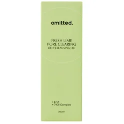 Omitted Fresh Lime Pore Clearing Deep Cleansing Oil 200 ml