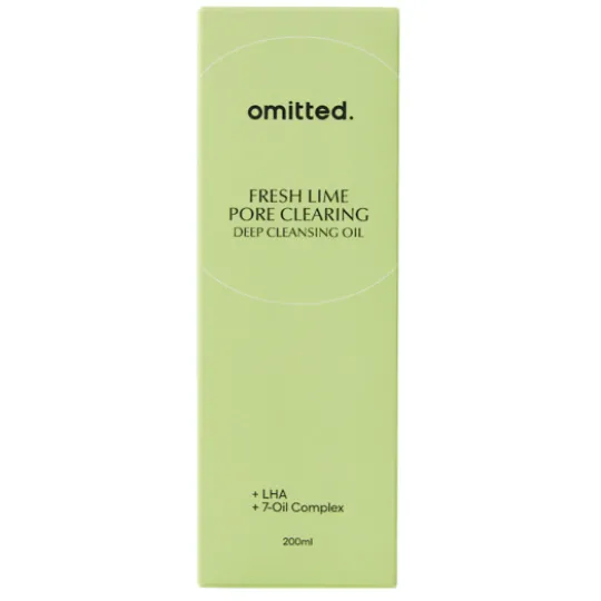 Omitted Fresh Lime Pore Clearing Deep Cleansing Oil 200 ml
