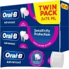 Oral-B Advanced Sensitivity Protection Calm Sensation Tandkräm 2 x 75 ml