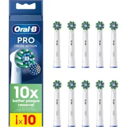 Oral-B Cross Action Borsthuvuden 10 st