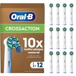 Oral-B Cross Action Borsthuvuden 12 st