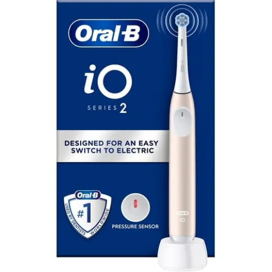 Oral-B iO 2 Eltandborste Calm Pink
