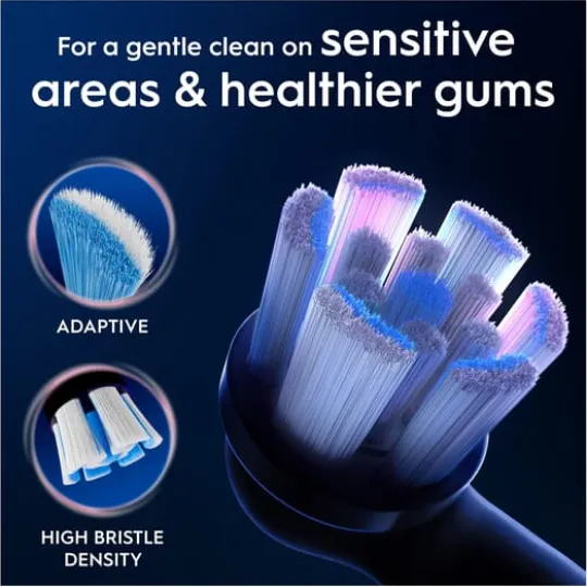 Oral-B iO Gentle Care Tandborsthuvuden Svart 3 st